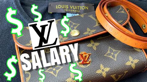 what do louis vuitton employees make|Louis Vuitton hourly pay.